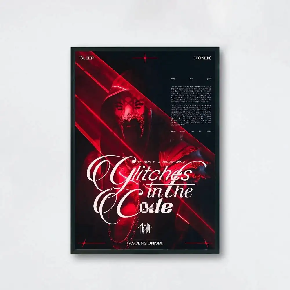 Limited Edition Sleep Token Wall Art