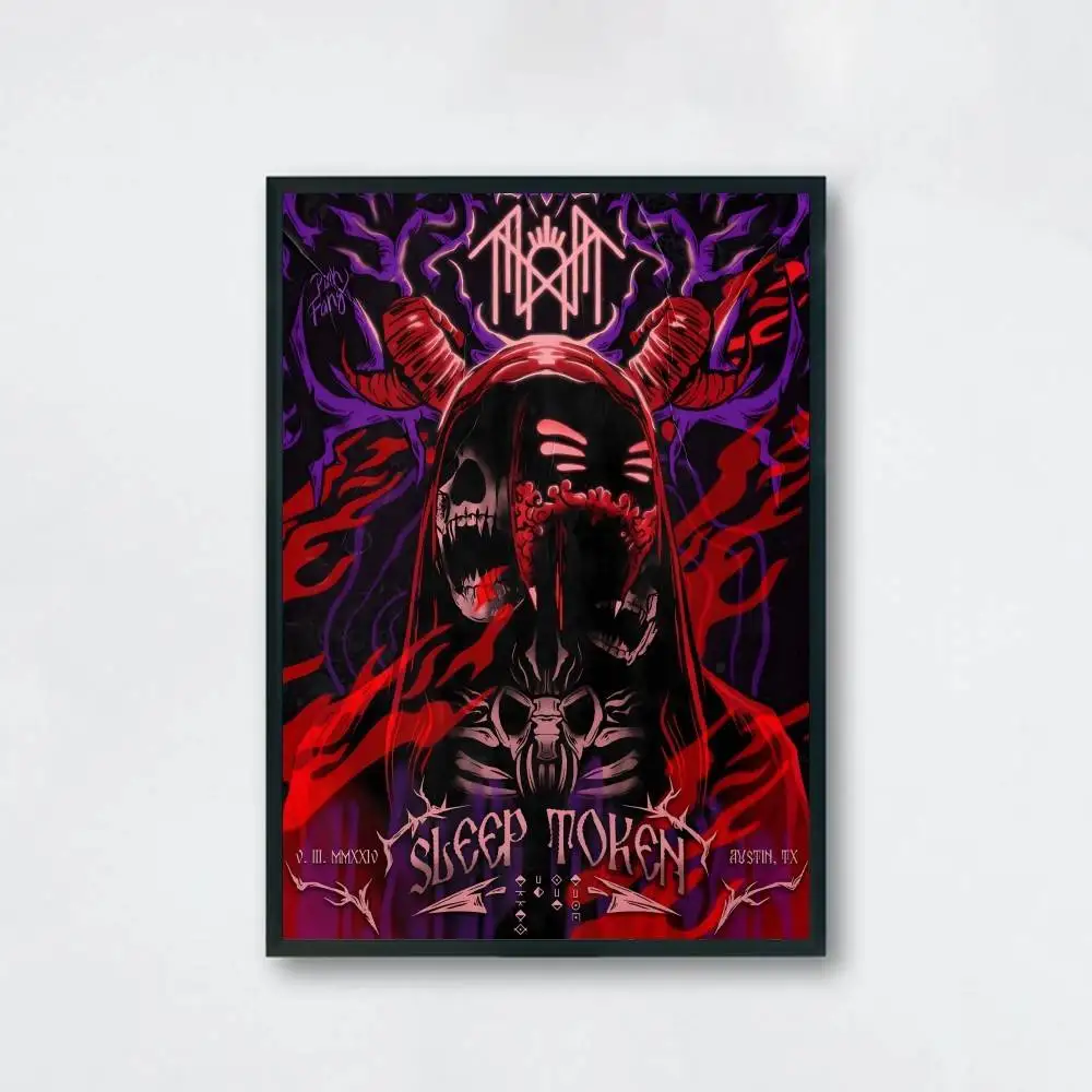 Best Selling Sleep Token Wall Art
