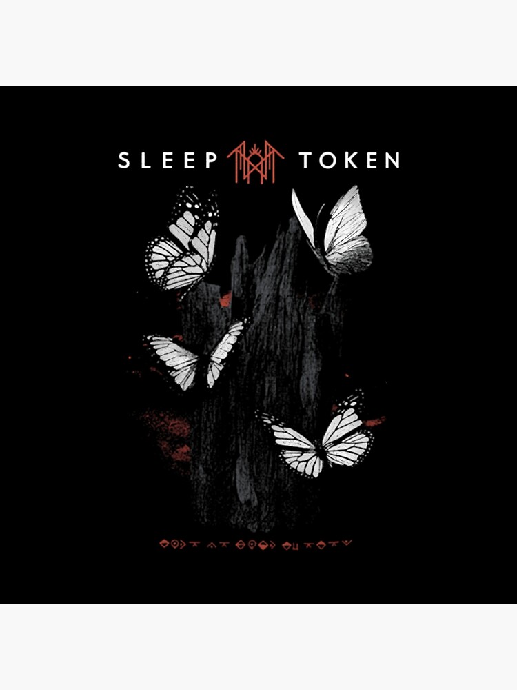 Sleep Token Take Me Back To Eden Throw Pillow - Image 2
