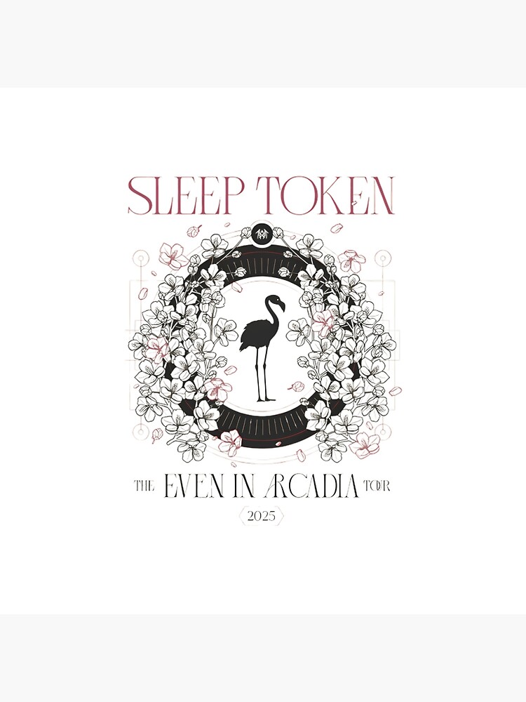 Sleep Token Even Throw Pillow - Image 2