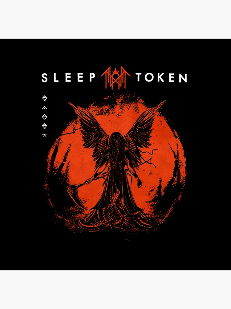 Sleep Token Slash Take Me Back Progressive Metal Throw Pillow - Image 2