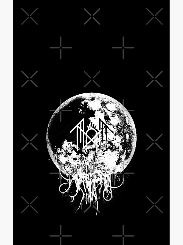 Moon Sleep Token Vessel Logo Band Shower Curtain - Image 2