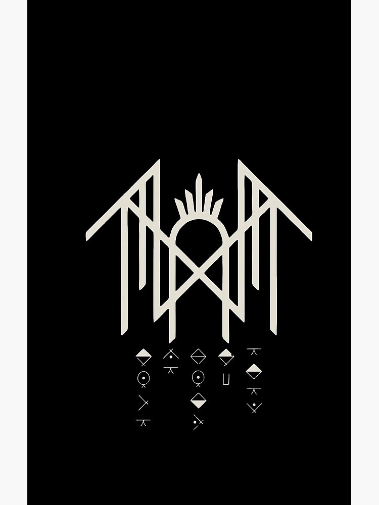 Metal Sleep Token Shower Curtain - Image 2