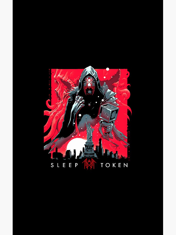 On Trending Sleep Token Shower Curtain - Image 2