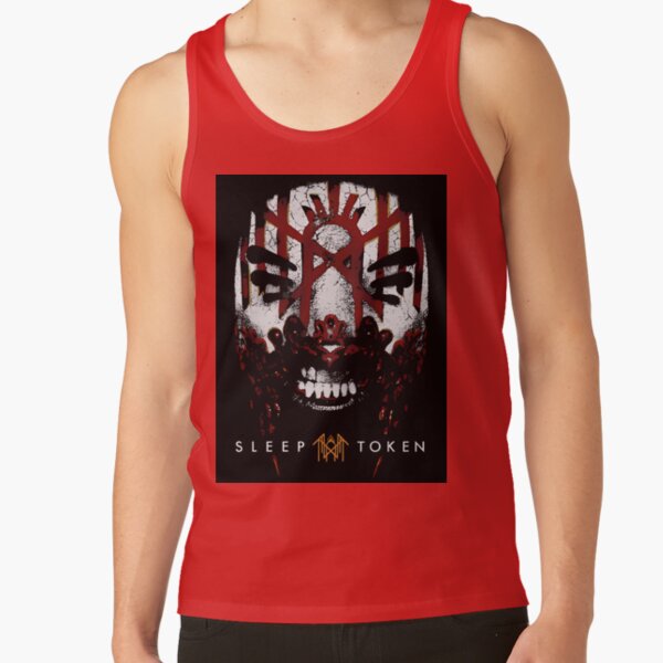 Sleep Token Vessel Mask Design Tank Top - Image 4