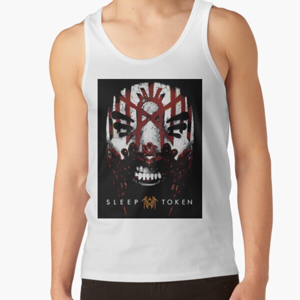 Sleep Token Vessel Mask Design Tank Top - Image 2