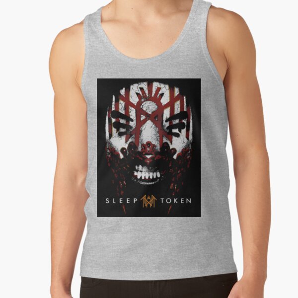 Sleep Token Vessel Mask Design Tank Top - Image 3