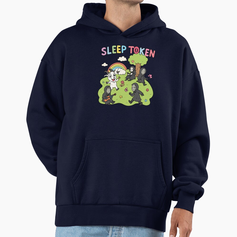 Sleep Token Cute Reaper Garden Scene Hoodie