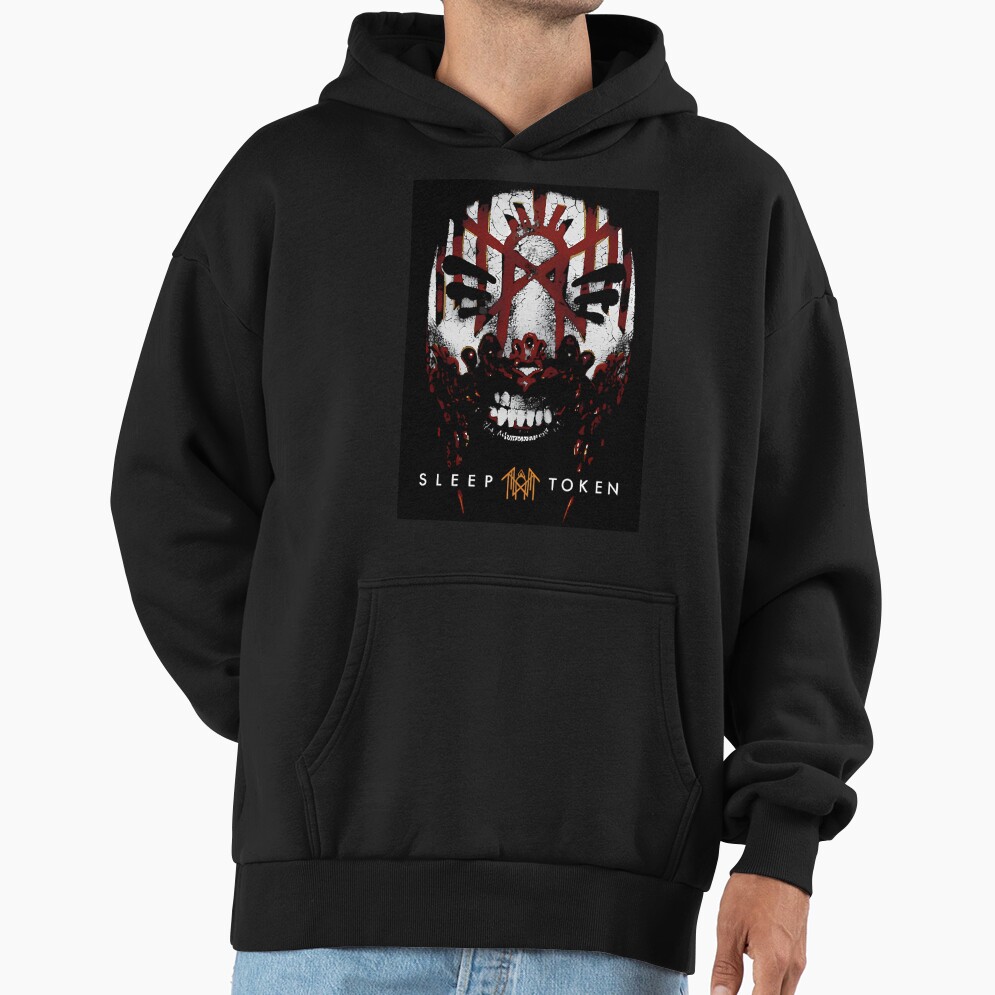 Sleep Token Vessel Mask Design Hoodie - Image 2