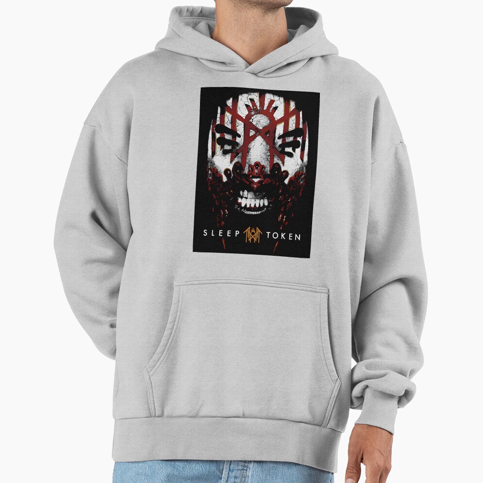 Sleep Token Vessel Mask Design Hoodie - Image 4