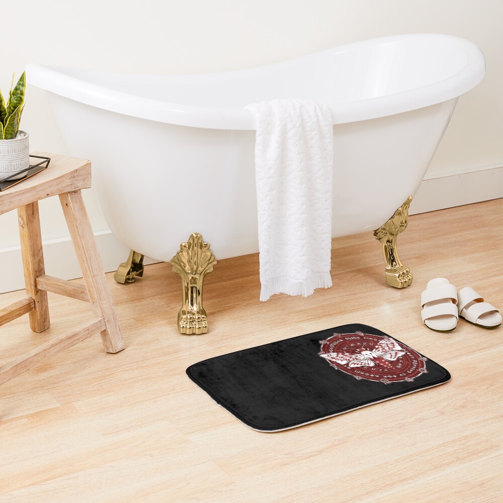 Sleep Token Hawkmoth Bath Mat - Image 2