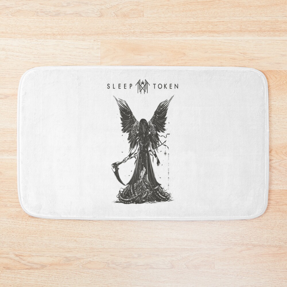 Creature Nine Black Bath Mat