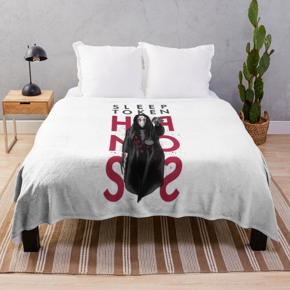 Sleep Token Fans Of Vessel Throw Blanket