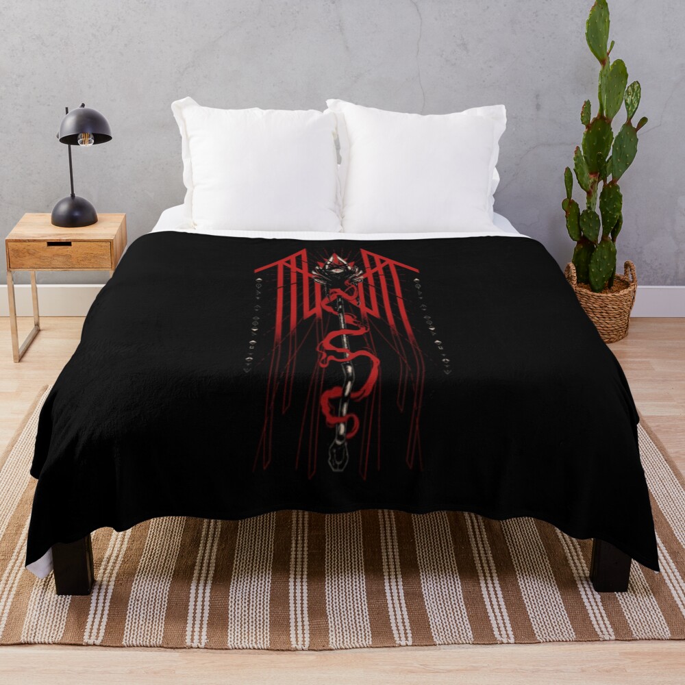 Sleep Token Rain And Reverence Throw Blanket