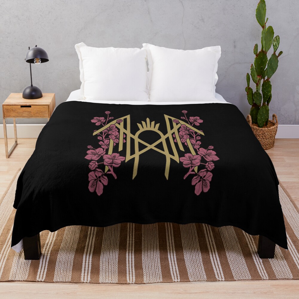 Eia Event In Arcadia Flower Sleep Token Tshirt Merchandise Throw Blanket