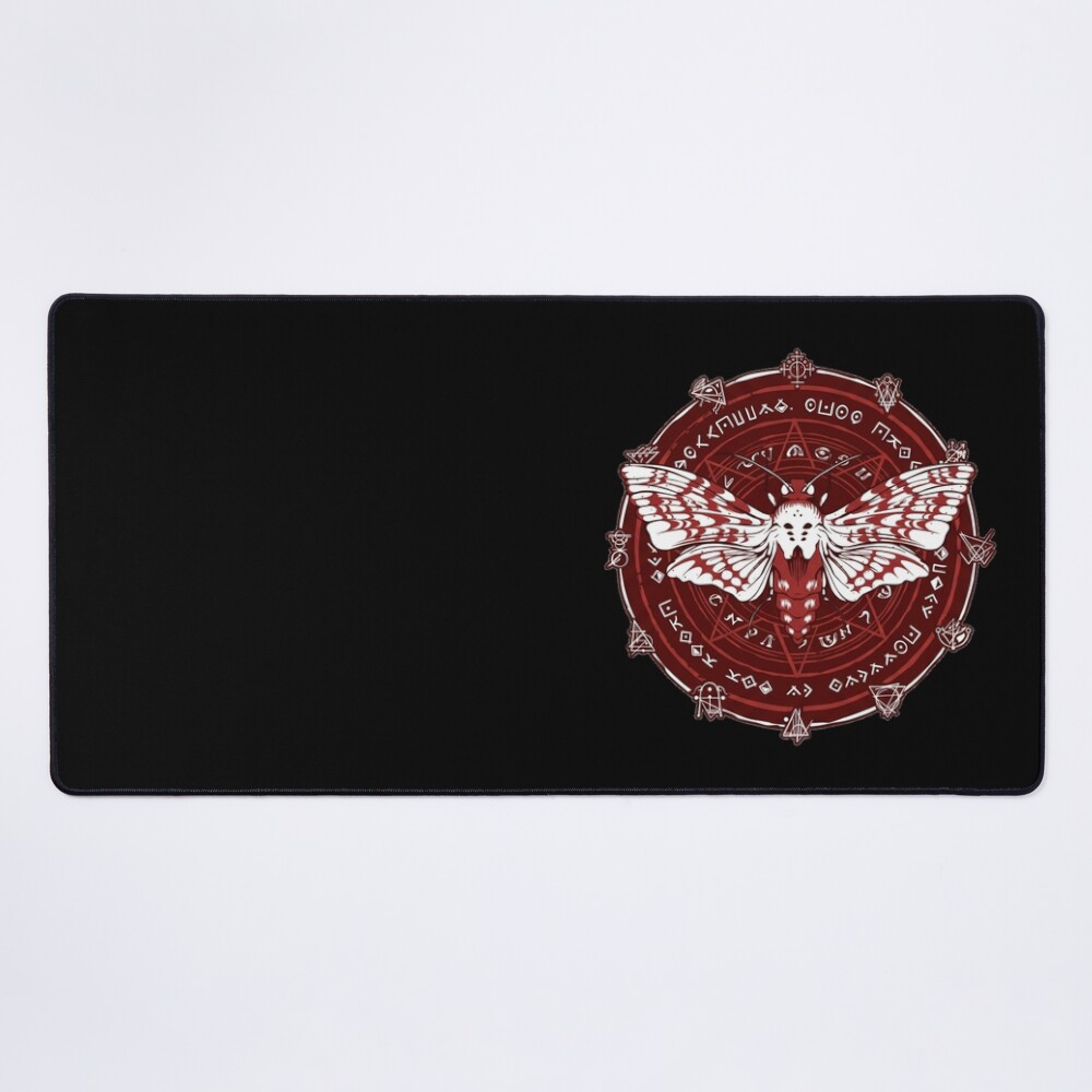 Sleep Token Hawkmoth Mouse Pad