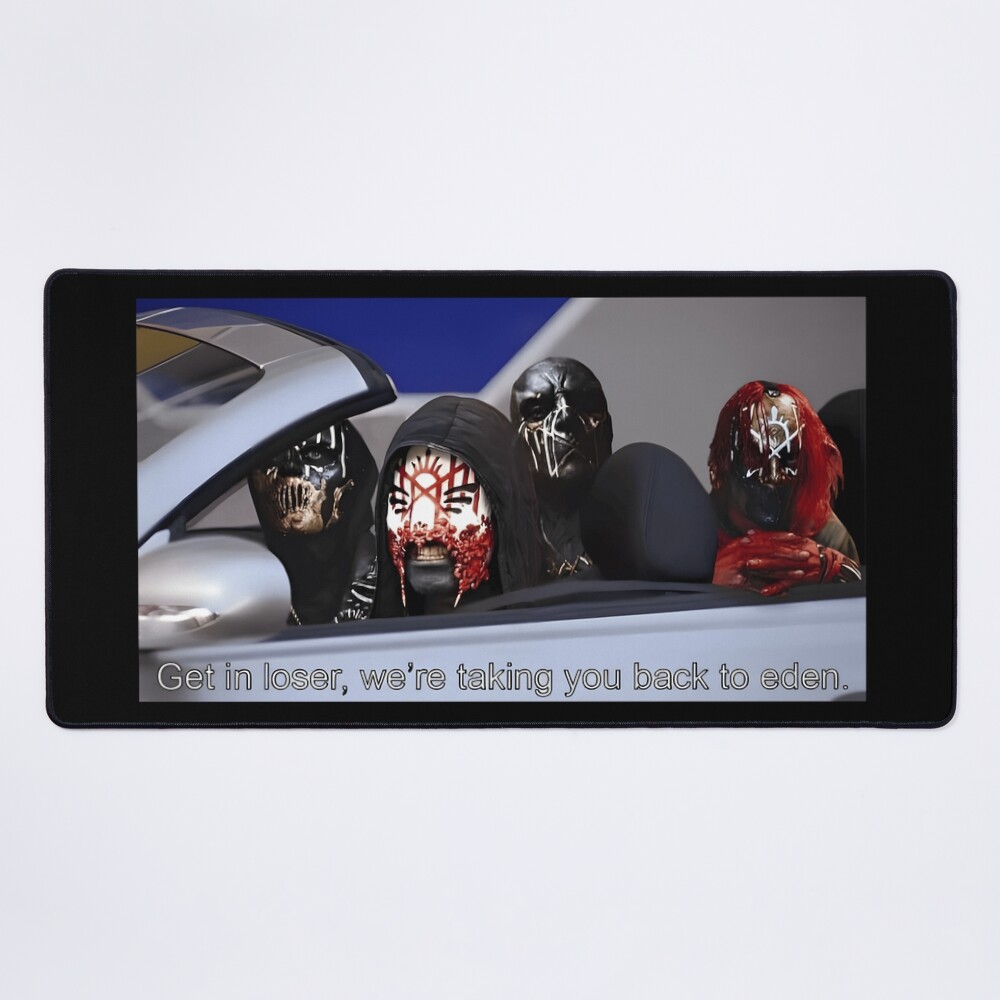 Get In Loser Tee Mouse Pad