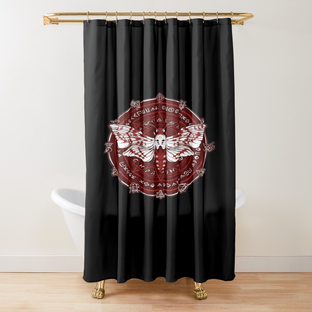 Sleep Token Hawkmoth Shower Curtain