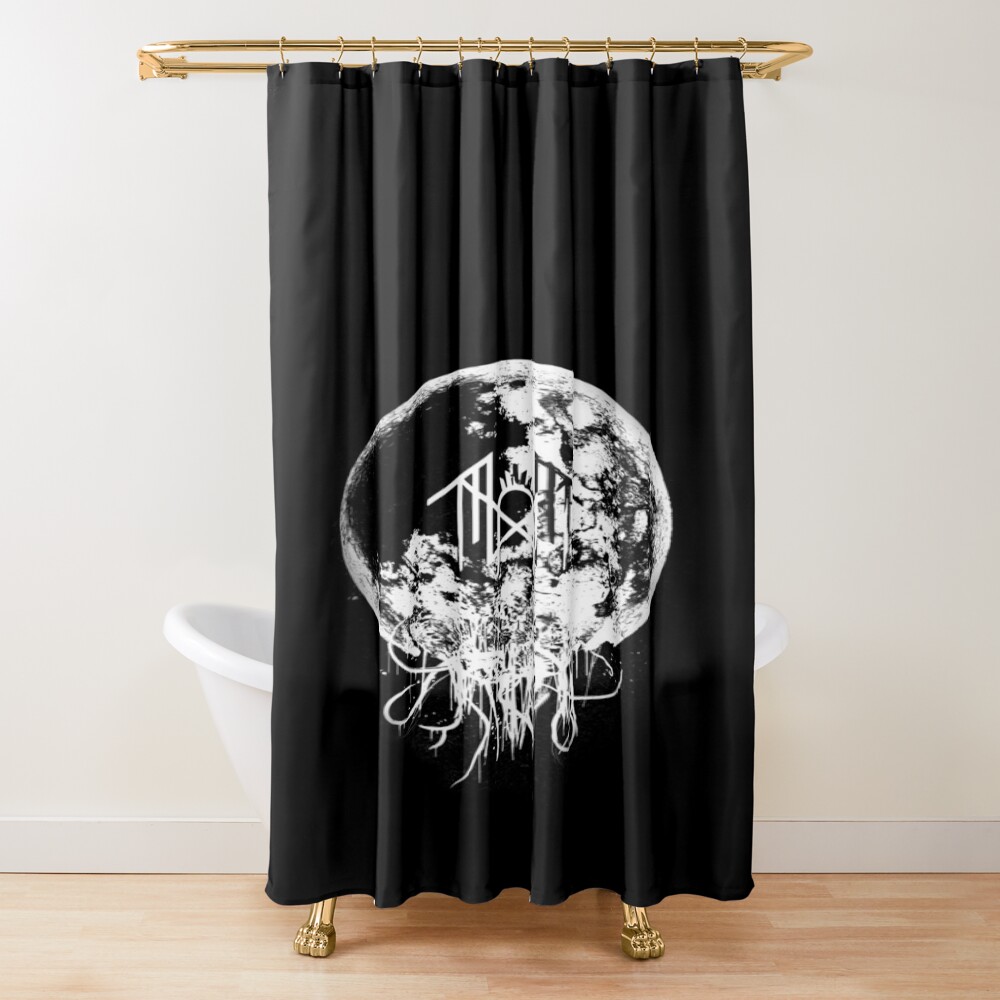 Moon Sleep Token Vessel Logo Band Shower Curtain