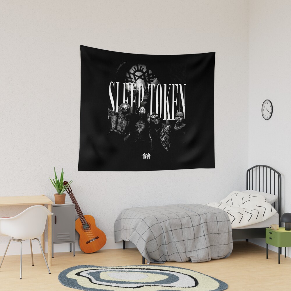 Vessel Moon Sleep Token Band Logo Merchandise Tapestry