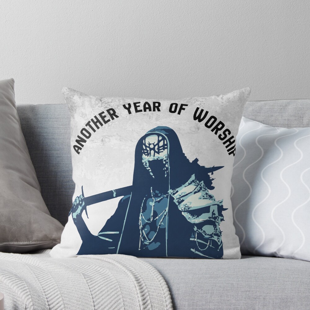 Another Year Of Worship Throw Pillow