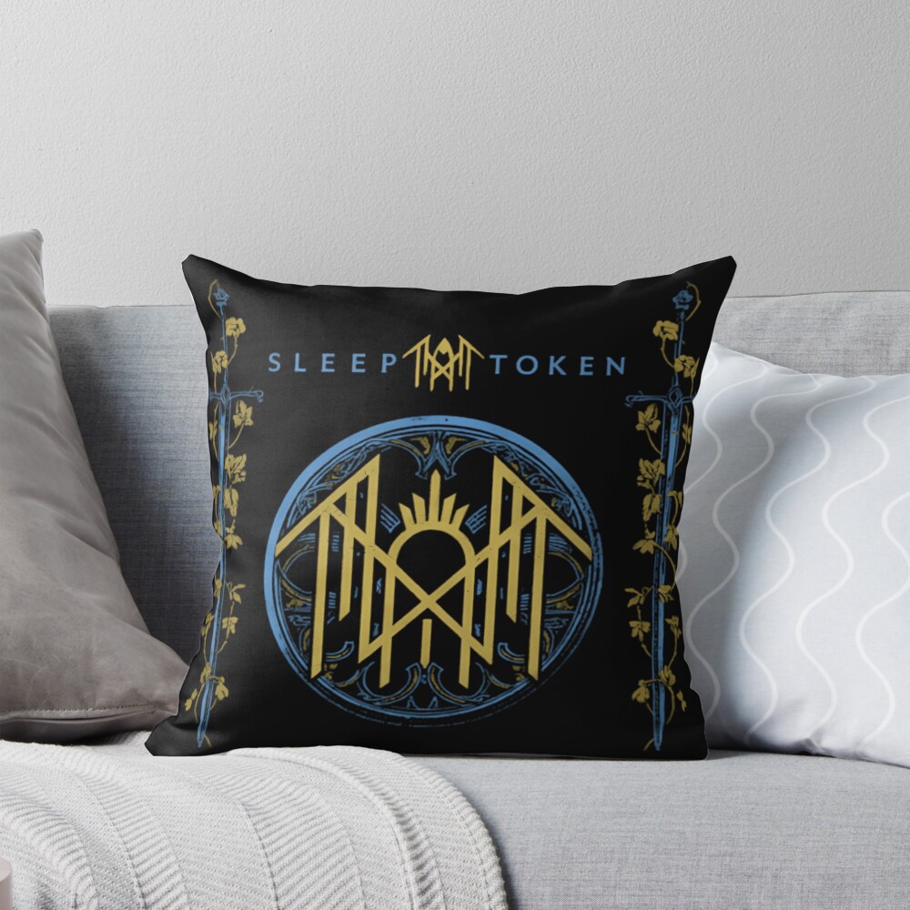 Sleep Token Deep Emotional Sound Throw Pillow