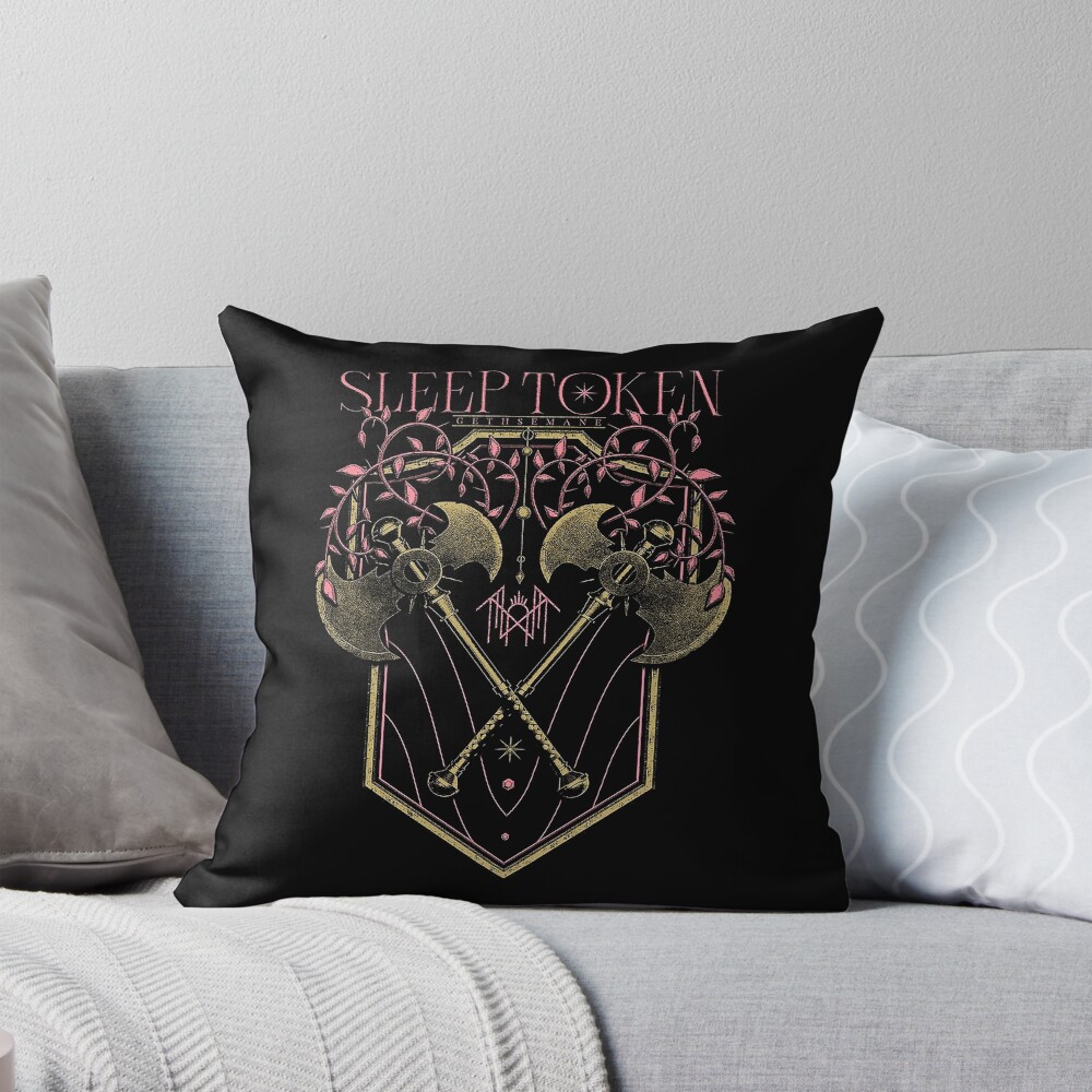 Weapon Sleep Token Vessel Logo Band Throw Pillow