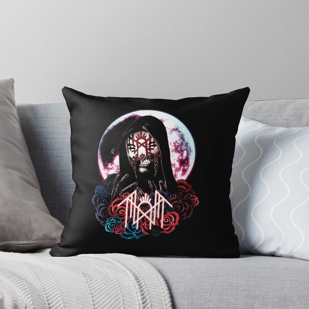 Sleep Token Vessel Logo Band Throw Pillow