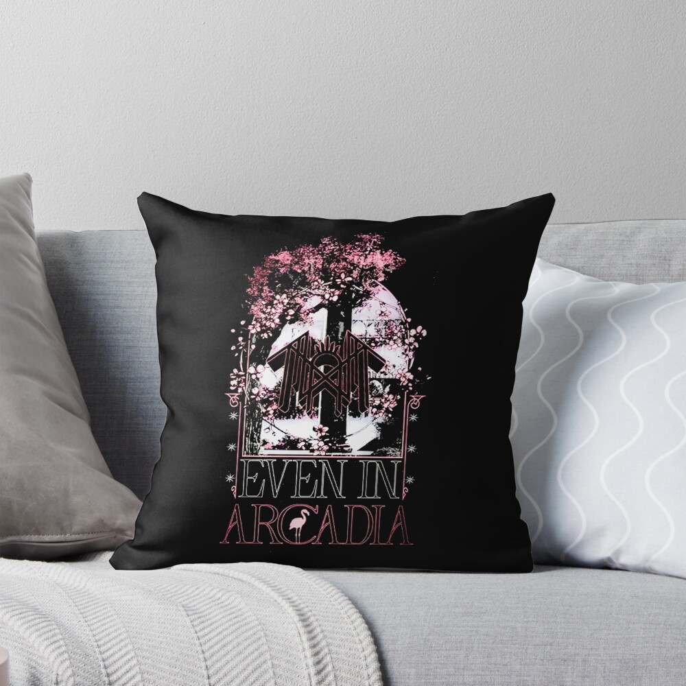 Garden Love Heart Even In Arcadia Sleep Token Tour Merchandise Throw Pillow